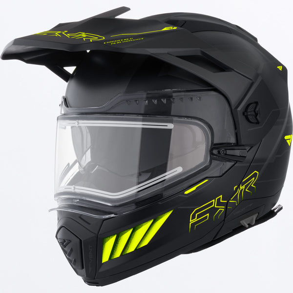 Casque MaverickXPro_Noir Haute Visibilité_SKU_250623-_1065_Avant