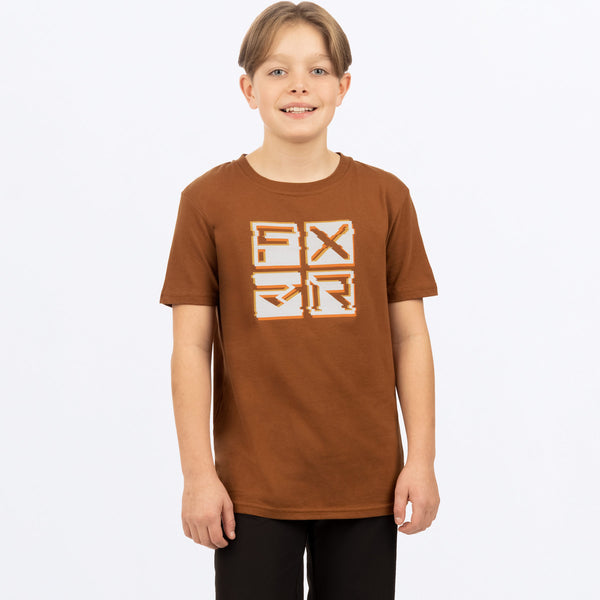 Boys brown 2024 t shirt