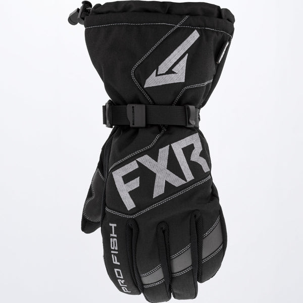 CKX Comfort Grip Leather Snowmobile Winter Gloves Unisex Black