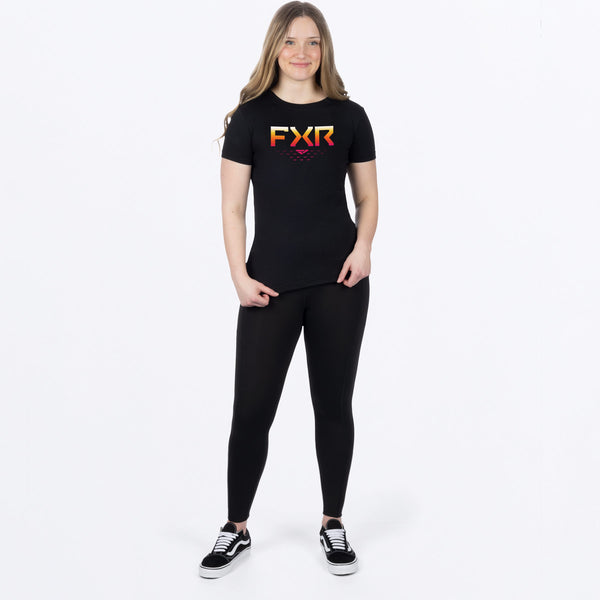 FXR Warrior I Womens Leggings Merlot