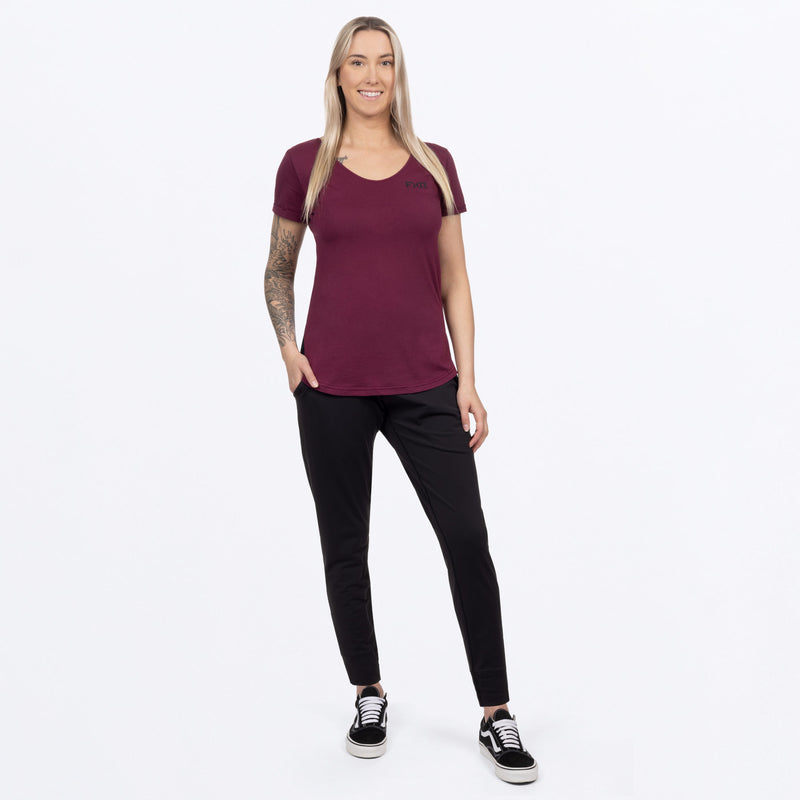 Lotus_TShirt_W_Merlot_242255-_2700_FrontFULL