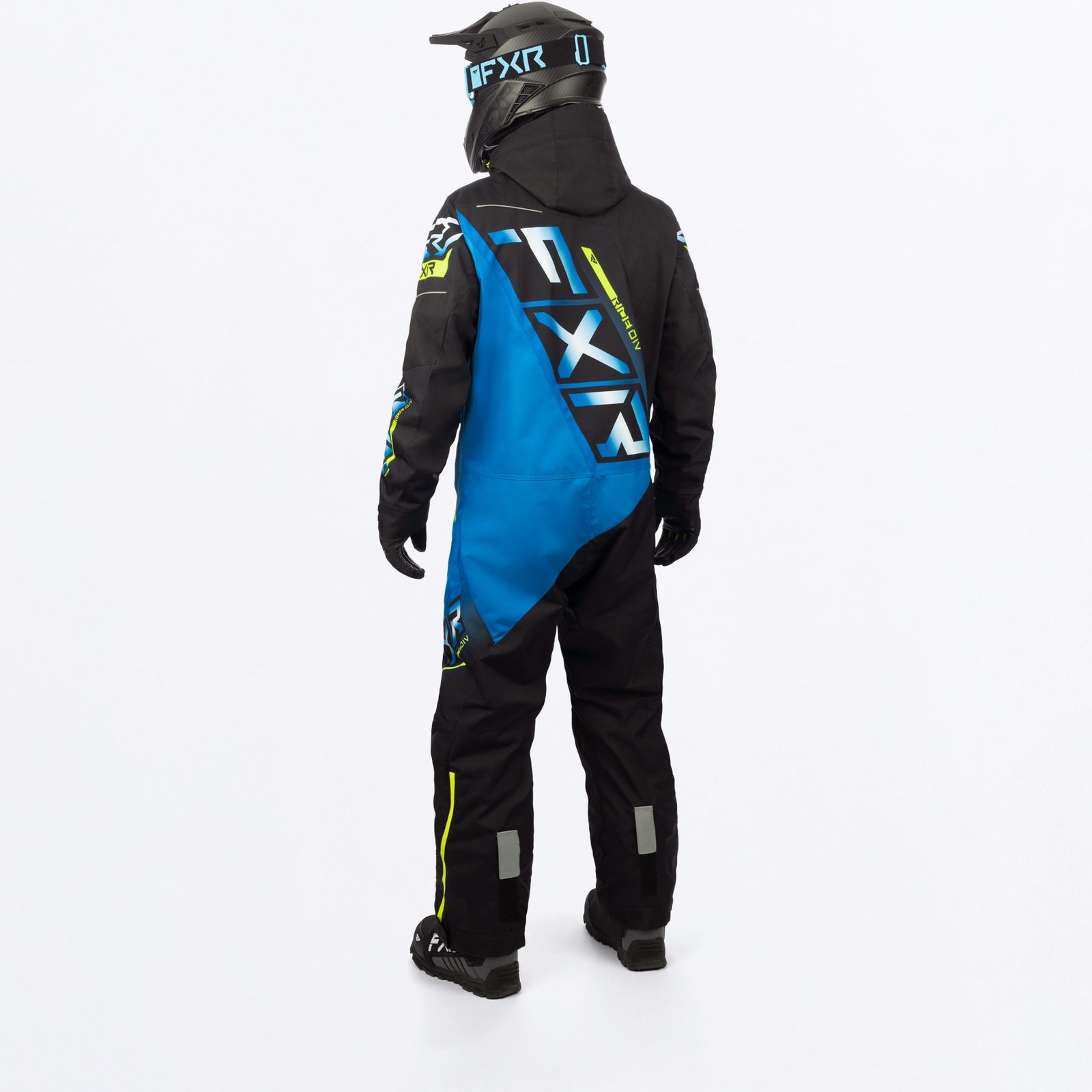 FXR スノーモービルウェア ブラック/ターコイズ Men's CX F.A.S.T. Insulated Monosuit – FXR Racing Canada