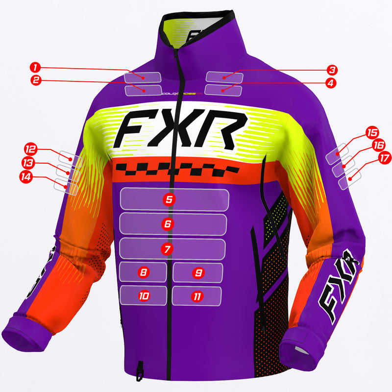 CustomColdCrossRR_Jacket_PurpleVisOrange_SKU_260099-_8065_Front