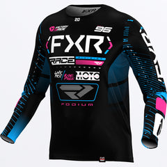 Chandail CustomPodium_MX_NoirCyanRose_253337-_1042_dos