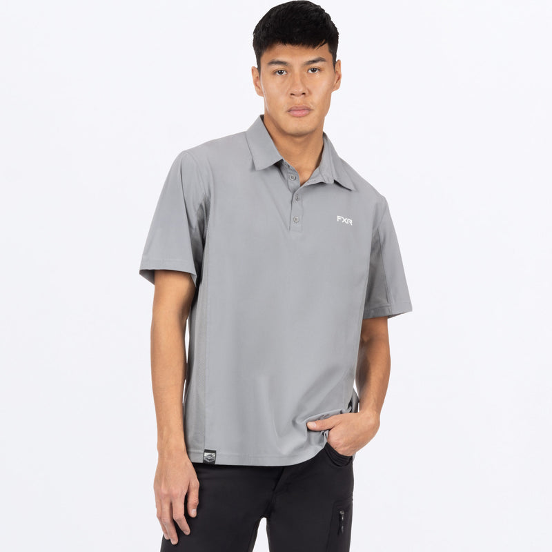 MBreezePerformanceUPFPolo_Shirt_Grey_SKU_242082-_0500_Front