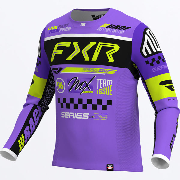CustomPodiumGladiatorMX_Jersey_PurpleBlackHiVis_SKU_263316-_8010_Front