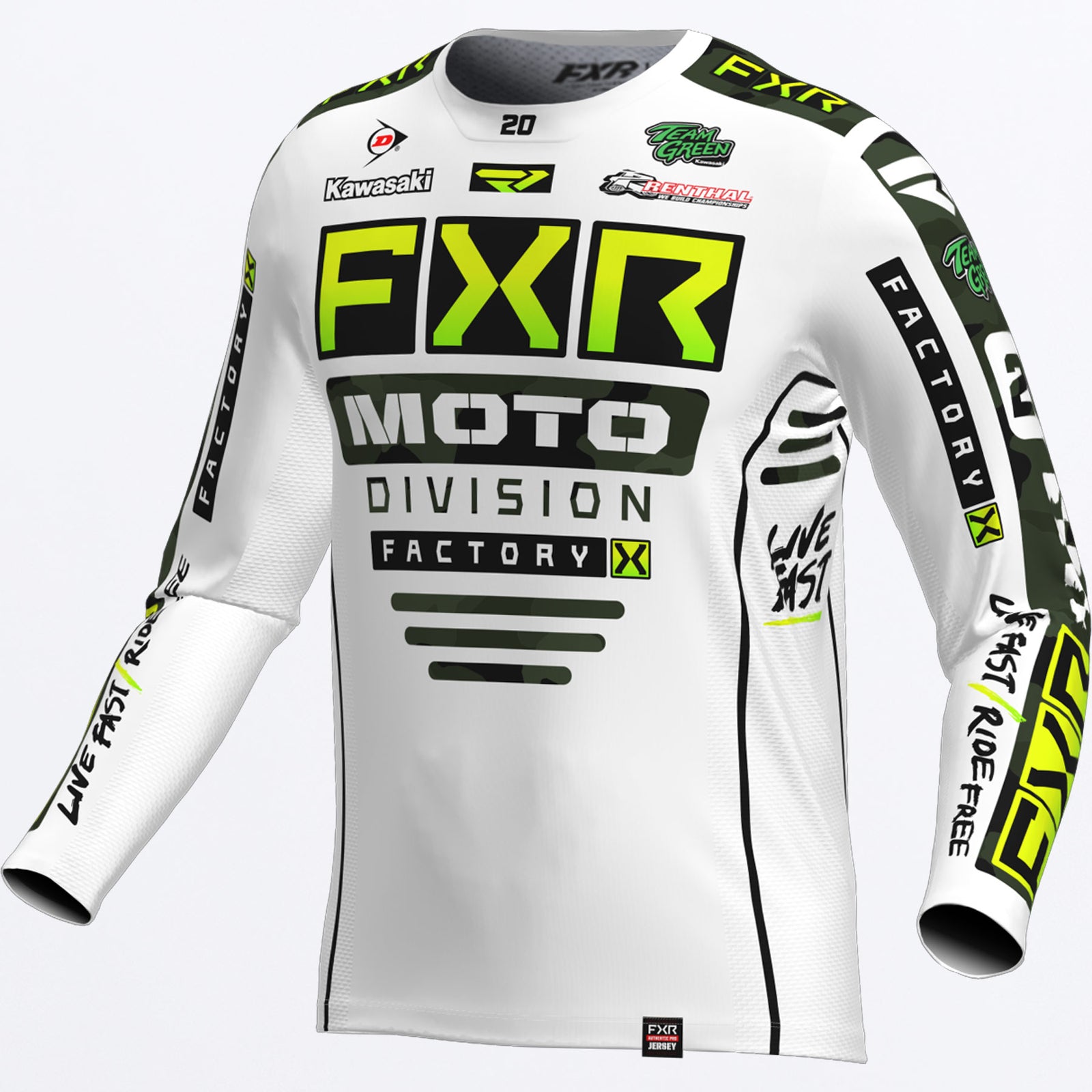 Tickle Race Replica MX Jersey – FXR Racing Canada