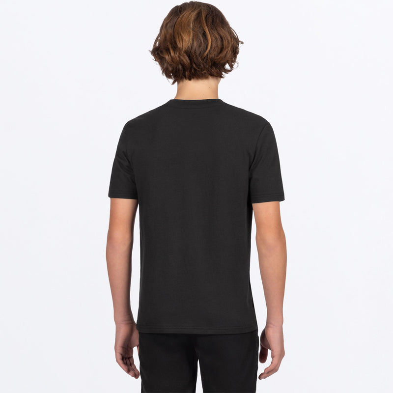 YthRaceDivisionPremium_T-Shirt_BlackHiVis_SKU_262251-_1065_Extra**hover**