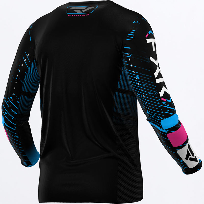 Podium_MXJersey_Yth_BlkCyanPink_253325-_1042_back