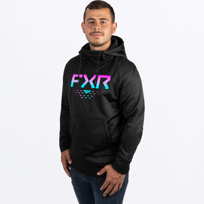 UnisexHeliumTechPOHoodie_M_BlackEPinkSky_231102-_1094_front