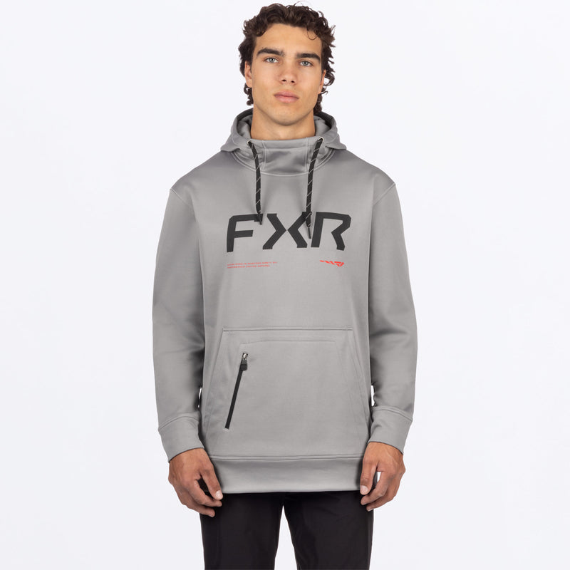 MHydrogenTechPO_Hoodie_GreyRed_SKU_261139-_0520_Front