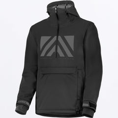 Veste anorak FlexSoftshell_M_NoirChar_248304-_1008_avant-