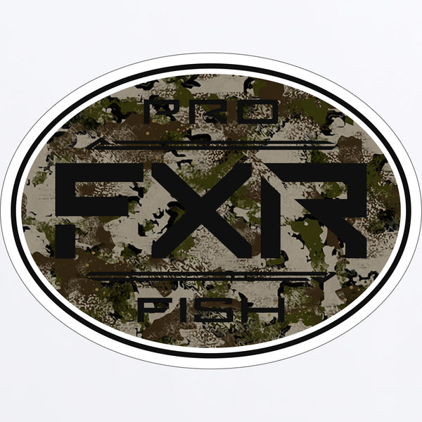 Pro Fish Round Sticker 3