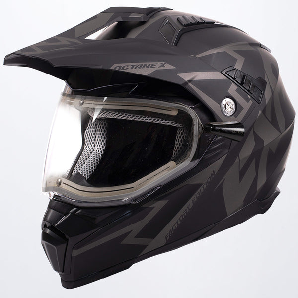 Casque Octane X Deviant avec bouclier électrique