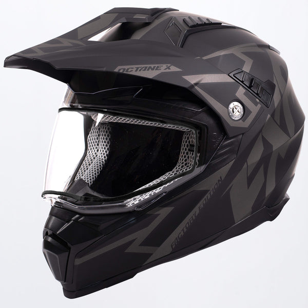Casque Octane X Deviant avec double bouclier